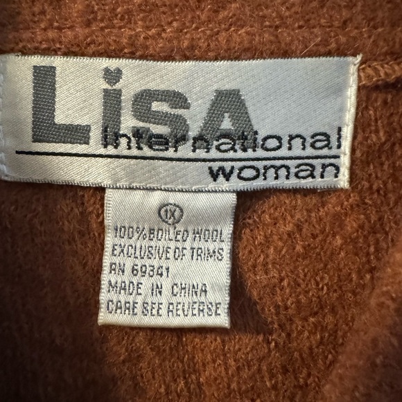 Western Wool Beaded Embroidered Horse Cowgirl Cabincore Country Equestrian Vest - Picture 3 of 15